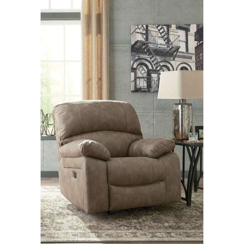 Signature Design by Ashley Dunwell Power Rocker Fabric Recliner 5160213 IMAGE 3