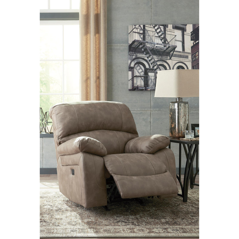 Signature Design by Ashley Dunwell Power Rocker Fabric Recliner 5160213 IMAGE 4