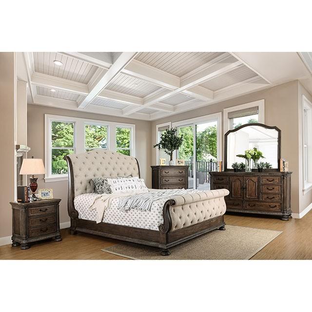 Furniture of America Lysandra King Sleigh Bed CM7663EK-BED IMAGE 8