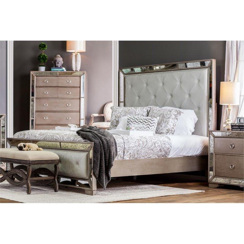 Furniture of America Loraine King Panel Bed CM7195EK-BED IMAGE 3