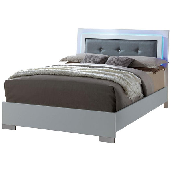 Furniture of America Clementine King Platform Bed CM7201EK-BED IMAGE 1