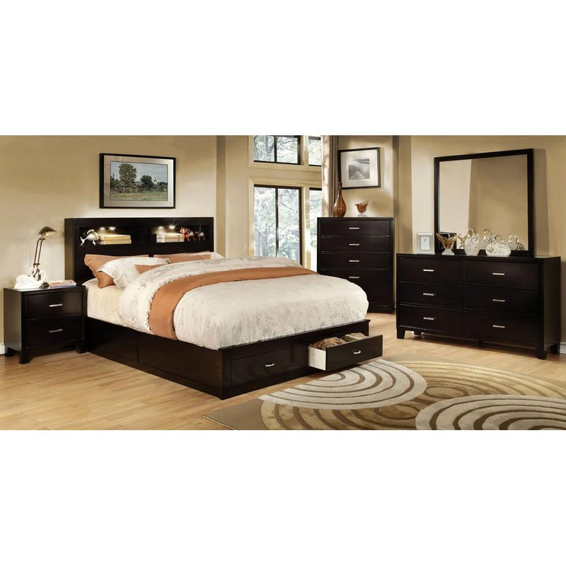 Furniture of America Gerico II King Storage Bed CM7291EX-EK-BED IMAGE 3