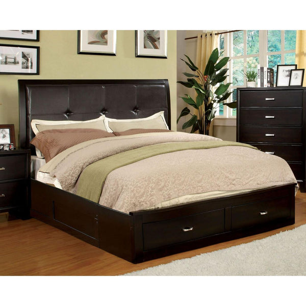 Furniture of America Enrico III California King Storage Platform Bed CM7066EX-CK-BED IMAGE 1