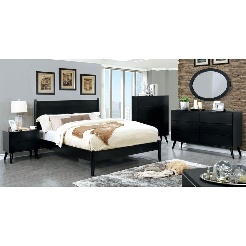 Furniture of America Lennart II California King Panel Bed CM7386BK-CK-BED IMAGE 2