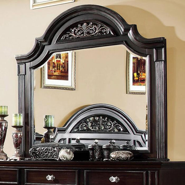 Furniture of America Syracuse Arched Dresser Mirror CM7129M IMAGE 1