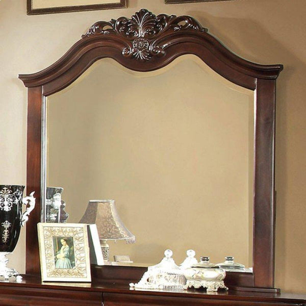Furniture of America Mandura Arched Dresser Mirror CM7260M IMAGE 1