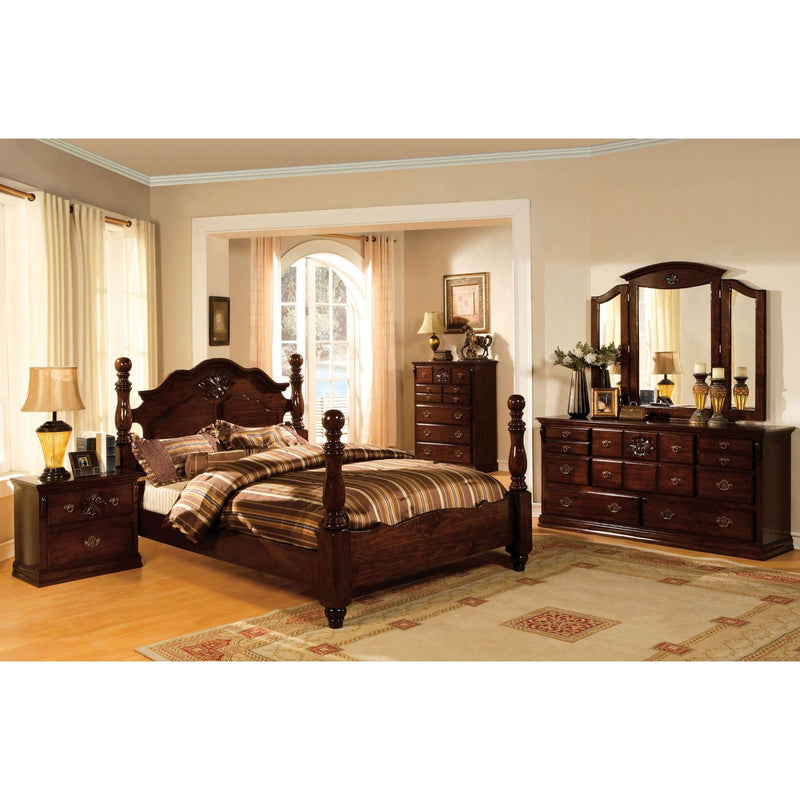Furniture of America Tuscan II California King Poster Bed CM7571CK-BED IMAGE 3