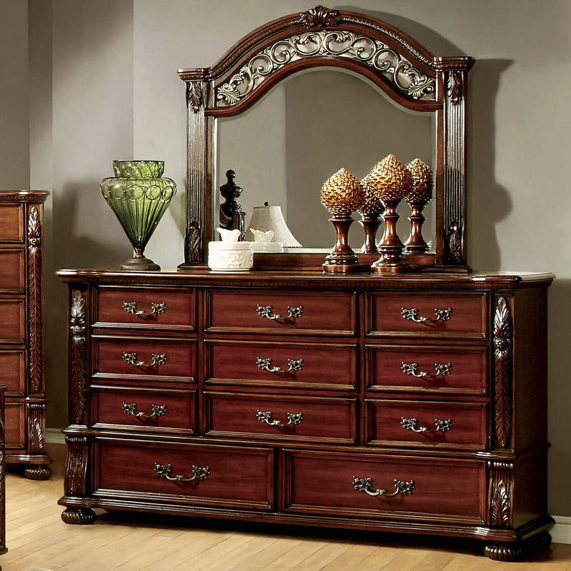 Furniture of America Arthur Arched Dresser Mirror CM7587M IMAGE 4