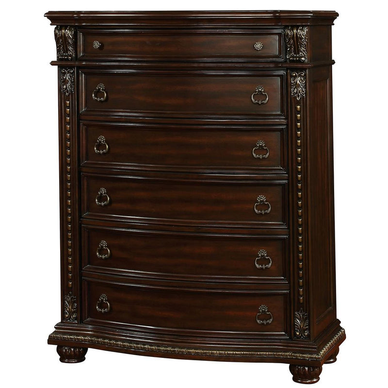 Furniture of America Fromberg 6-Drawer Chest CM7670C IMAGE 1