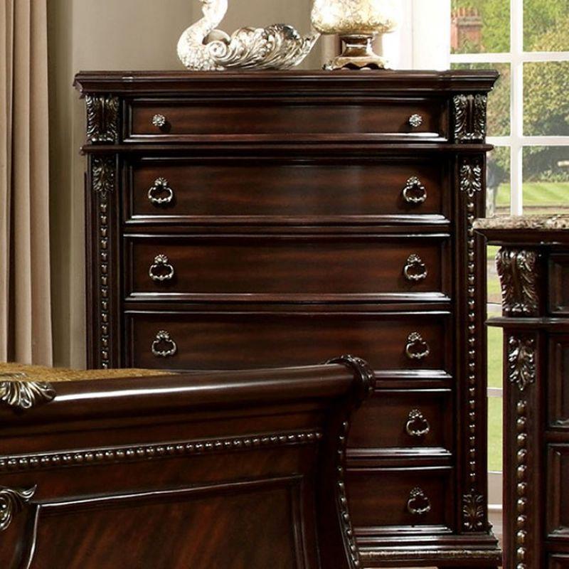 Furniture of America Fromberg 6-Drawer Chest CM7670C IMAGE 2