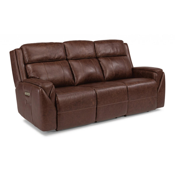 Flexsteel Zara Power Reclining Leather Sofa 1501-62PH-186-62 IMAGE 1