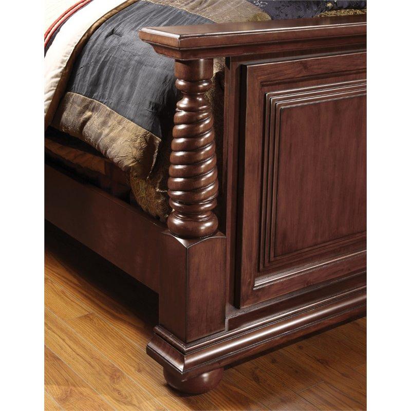 Furniture of America Esperia King Upholstered Panel Bed CM7711EK-BED IMAGE 3