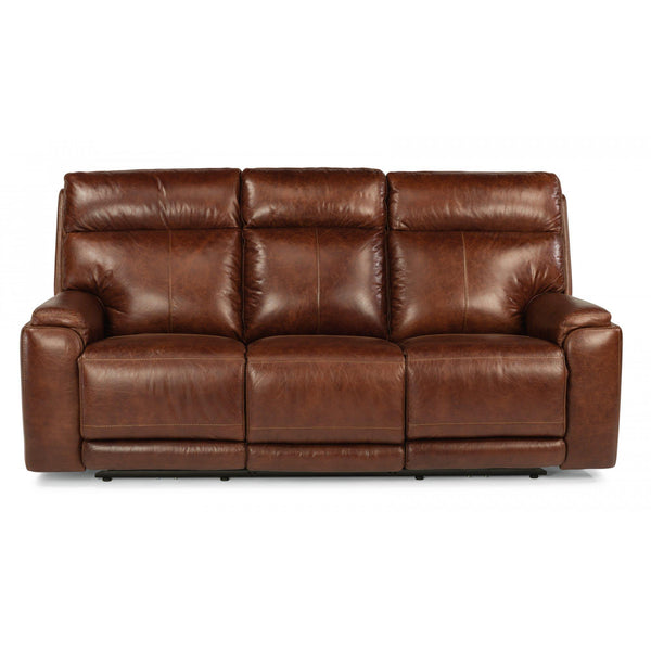 Flexsteel Sienna Power Reclining Leather Sofa 1675-62PH-361-54 IMAGE 1