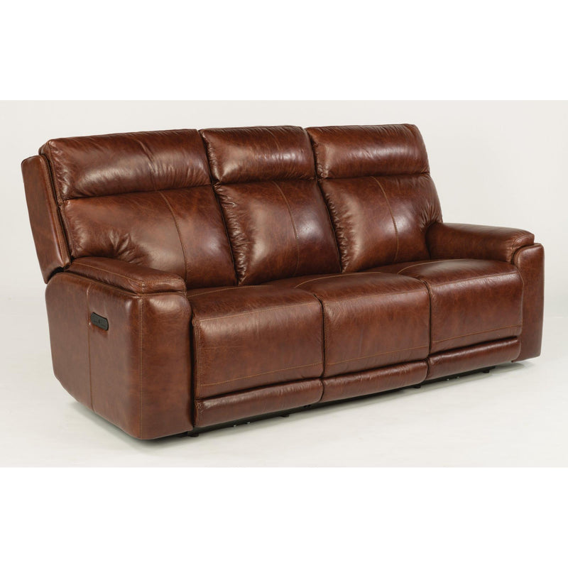 Flexsteel Sienna Power Reclining Leather Sofa 1675-62PH-361-54 IMAGE 2