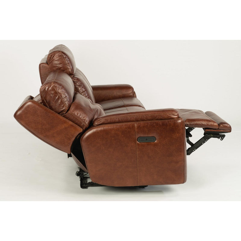 Flexsteel Sienna Power Reclining Leather Sofa 1675-62PH-361-54 IMAGE 4