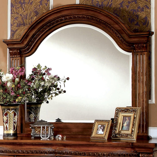 Furniture of America Bellagrand Arched Dresser Mirror CM7738M IMAGE 1