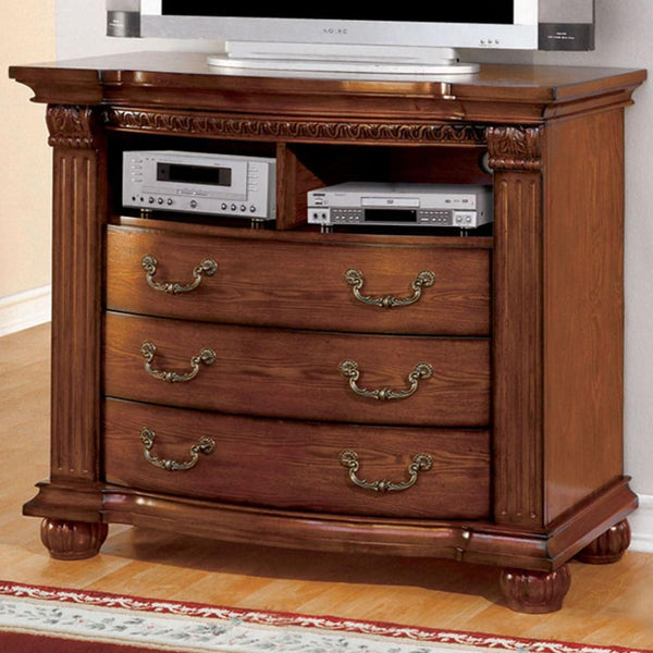 Furniture of America Bellagrand 3-Drawer Media Chest CM7738TV-DR IMAGE 1