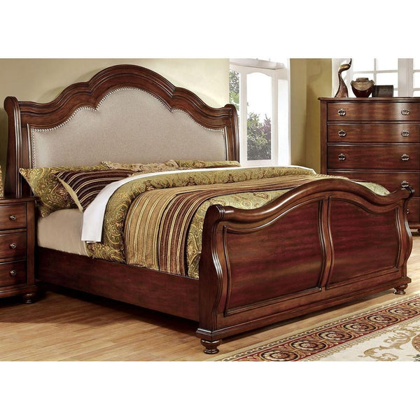 Furniture of America Bellavista Queen Sleigh Bed CM7350H-Q-BED IMAGE 1