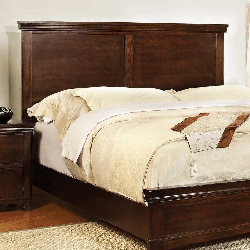Furniture of America Spruce Queen Panel Bed CM7113CH-Q-BED IMAGE 2