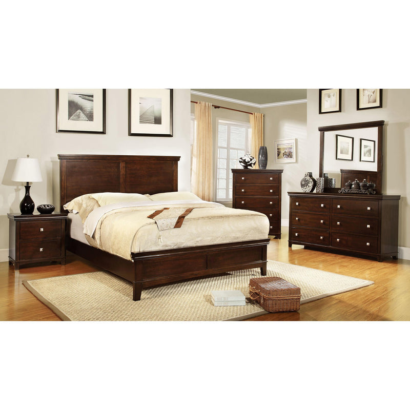 Furniture of America Spruce Queen Panel Bed CM7113CH-Q-BED IMAGE 4