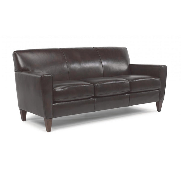 Flexsteel Digby Stationary Leather Sofa 3966-31-469-70 IMAGE 1