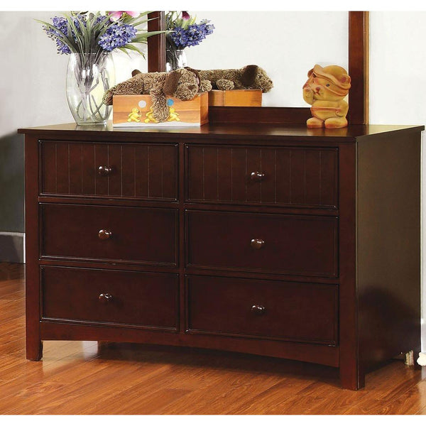 Furniture of America Corry 6-Drawer Kids Dresser CM7905EXP-D IMAGE 1