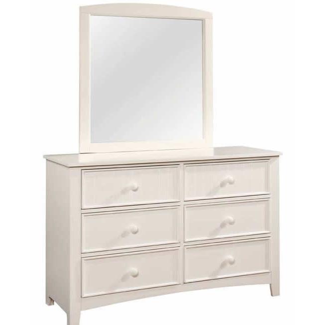 Furniture of America Corry 6-Drawer Kids Dresser CM7905WH-D IMAGE 2