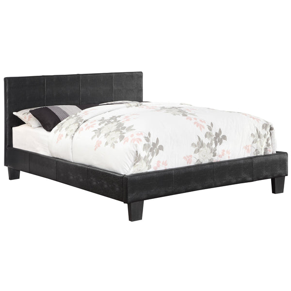 Furniture of America Wallen Queen Upholstered Panel Bed CM7793BK-Q-BED IMAGE 1