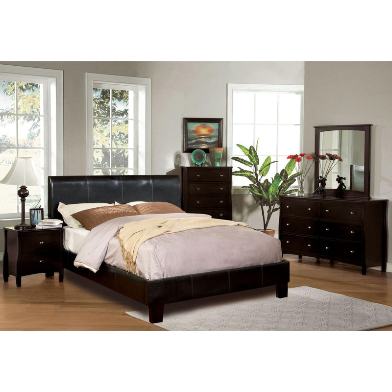 Furniture of America Villa Park Full Upholstered Panel Bed CM7007F-BED IMAGE 3
