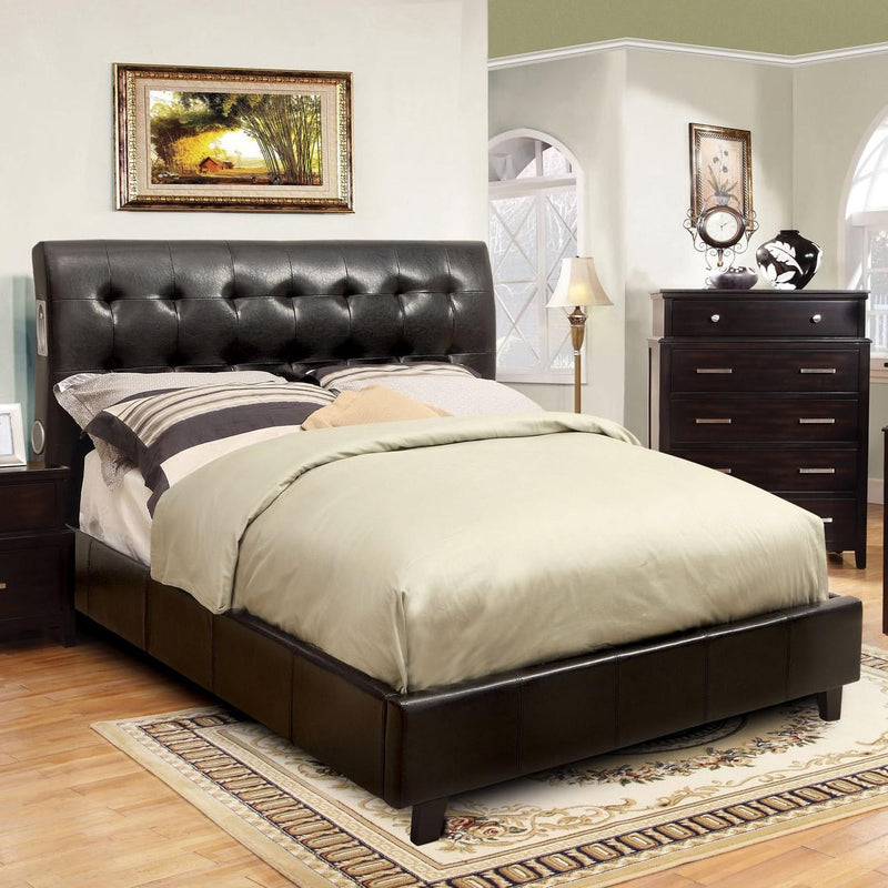 Furniture of America Hendrik Queen Platform Bed CM7057Q-BED IMAGE 1