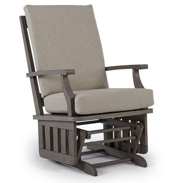 Best Home Furnishings Heather Glider Rocker Fabric Chair Heather C1307R Glider Rocker Chair IMAGE 1