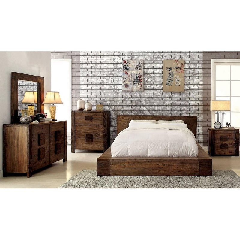 Furniture of America Janeiro Queen Panel Bed CM7628Q-BED IMAGE 2