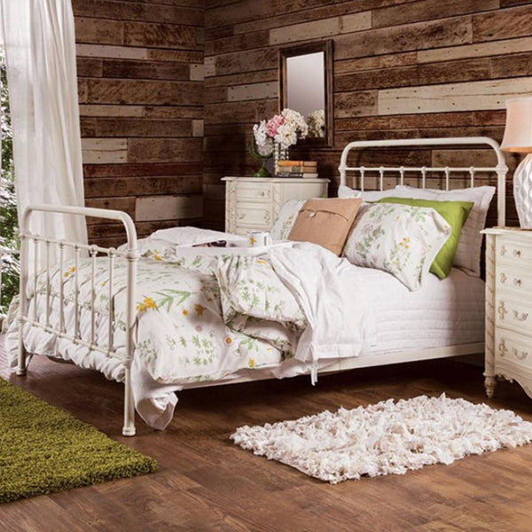 Furniture of America Iria Queen Bed CM7701WH-Q IMAGE 1