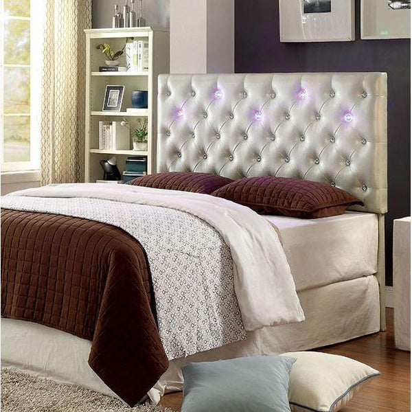 Furniture of America Bed Components Headboard CM7405WH-HB-K IMAGE 1