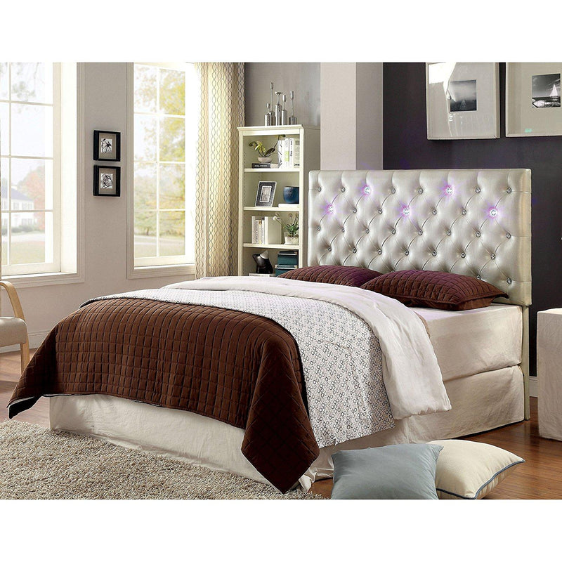 Furniture of America Bed Components Headboard CM7405WH-HB-K IMAGE 4