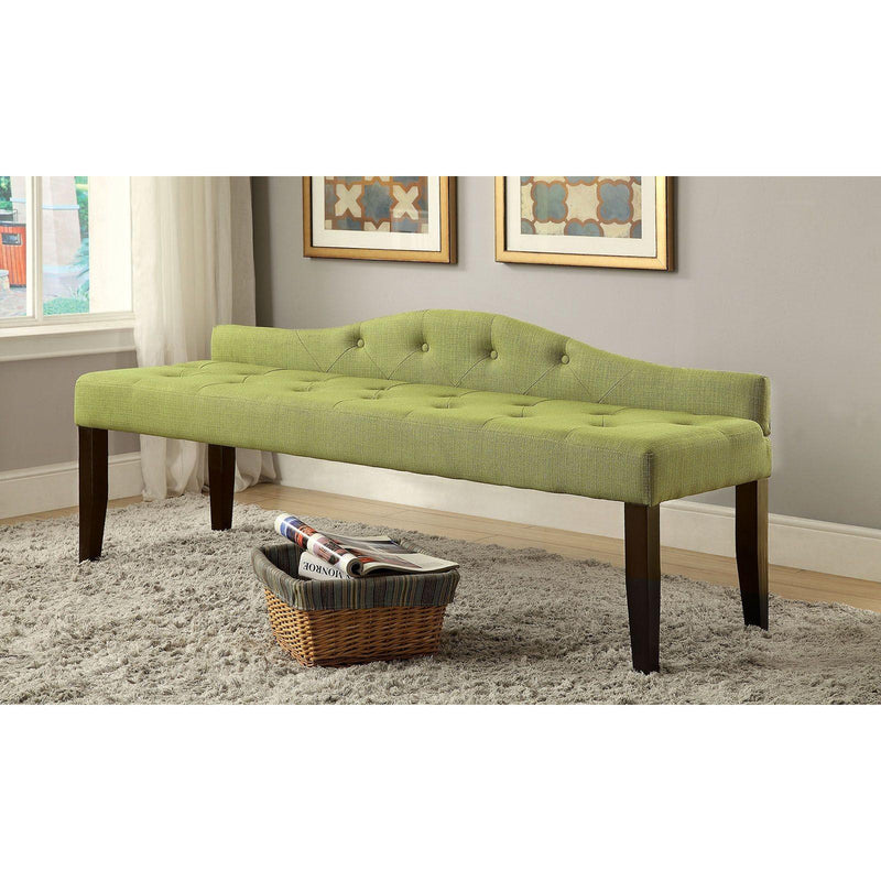 Furniture of America Alipaz Bench CM-BN6796GR-L IMAGE 2