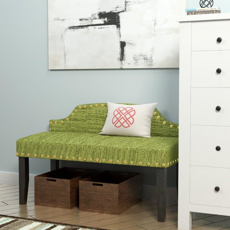 Furniture of America Hasselt Bench CM-BN6880GR-S IMAGE 3