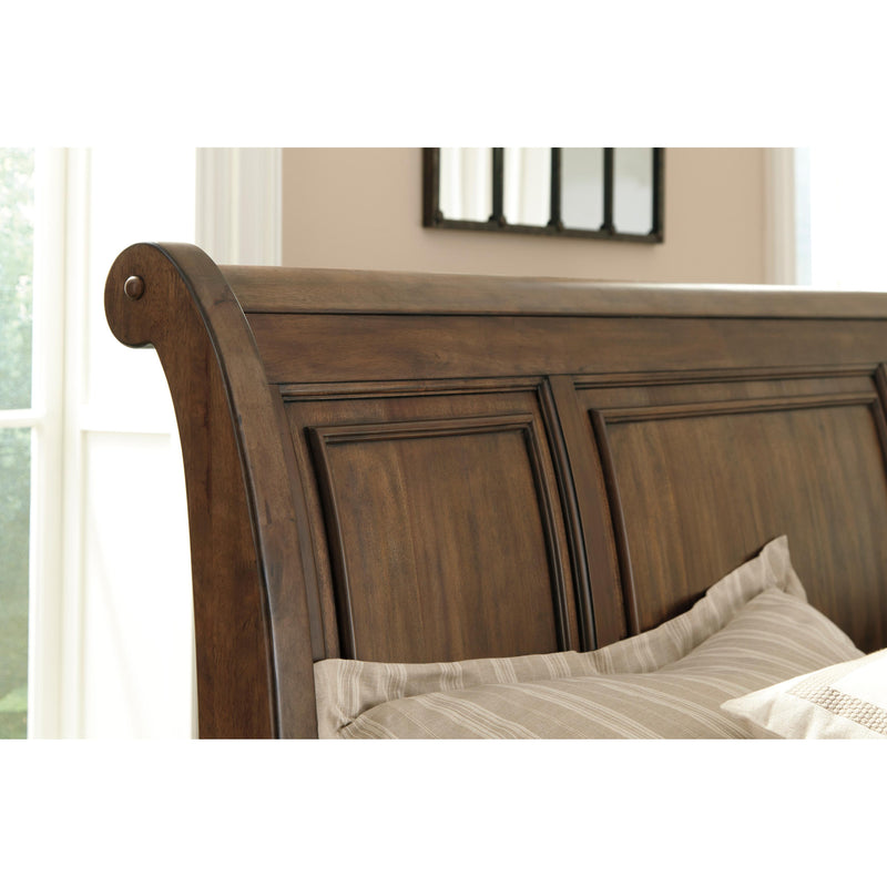 Signature Design by Ashley Flynnter Queen Sleigh Bed with Storage B719-77/B719-74/B719-98 IMAGE 6