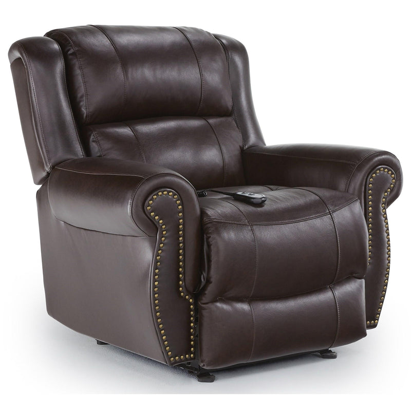 Best Home Furnishings Terrill Power Leather Recliner with Wall Recliner 8NP74 71226L IMAGE 1