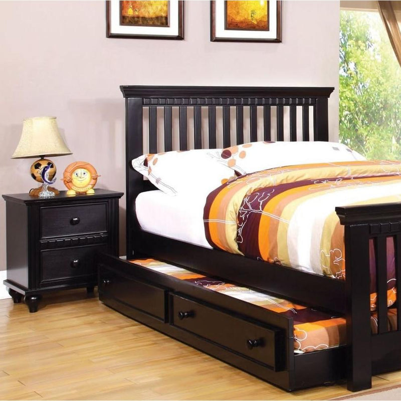 Furniture of America Kids Beds Trundle Bed CM7920BK-TR IMAGE 4