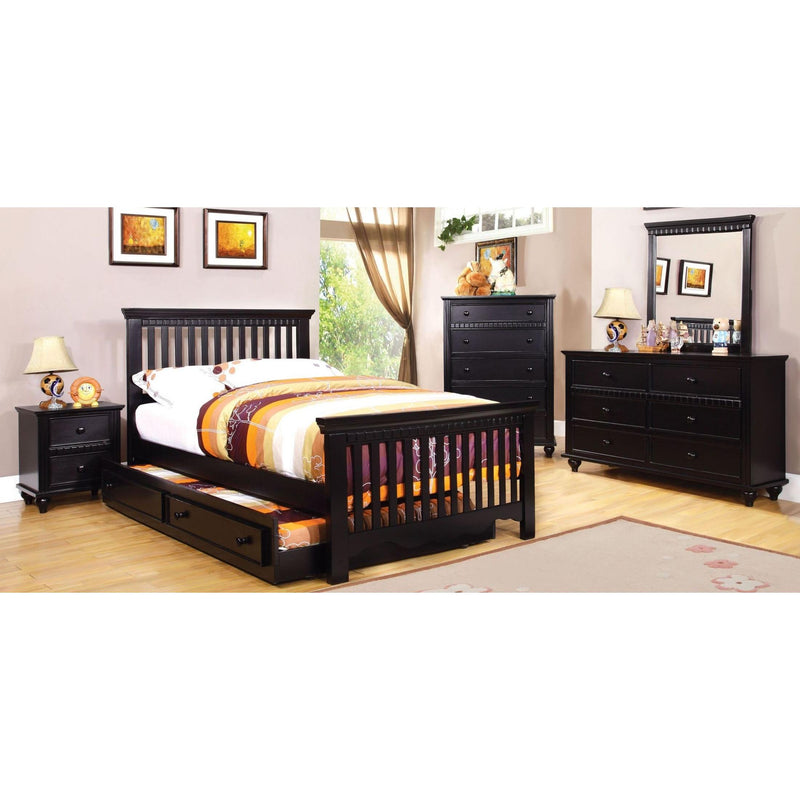 Furniture of America Kids Beds Trundle Bed CM7920BK-TR IMAGE 5