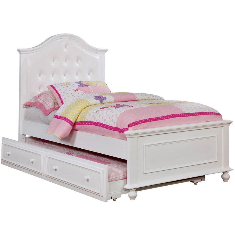 Furniture of America Kids Beds Bed CM7155WH-F-BED IMAGE 1