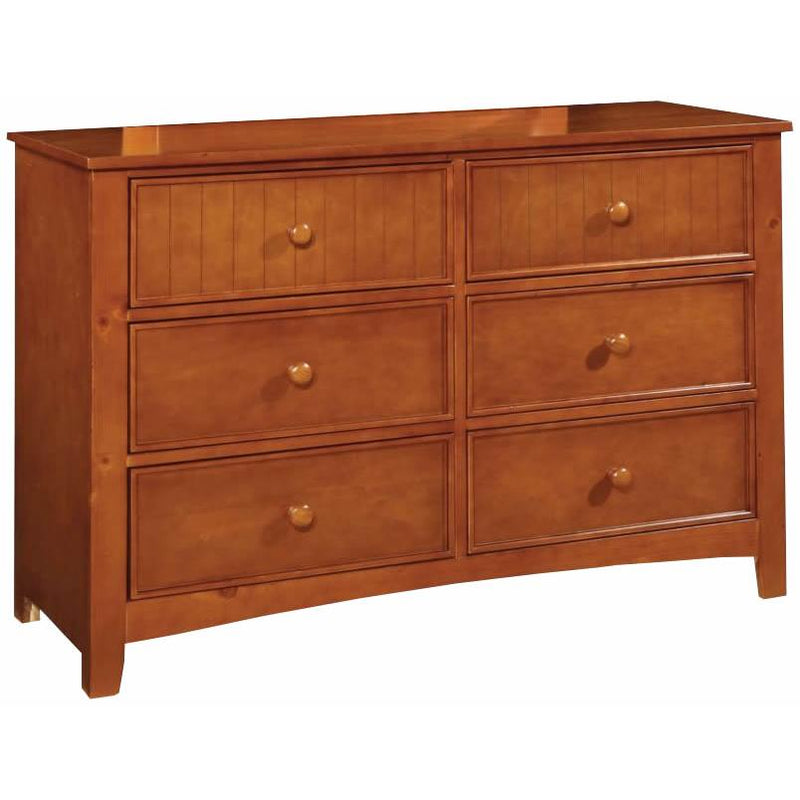 Furniture of America Omnus 6-Drawer Kids Dresser CM7905OAK-D IMAGE 1