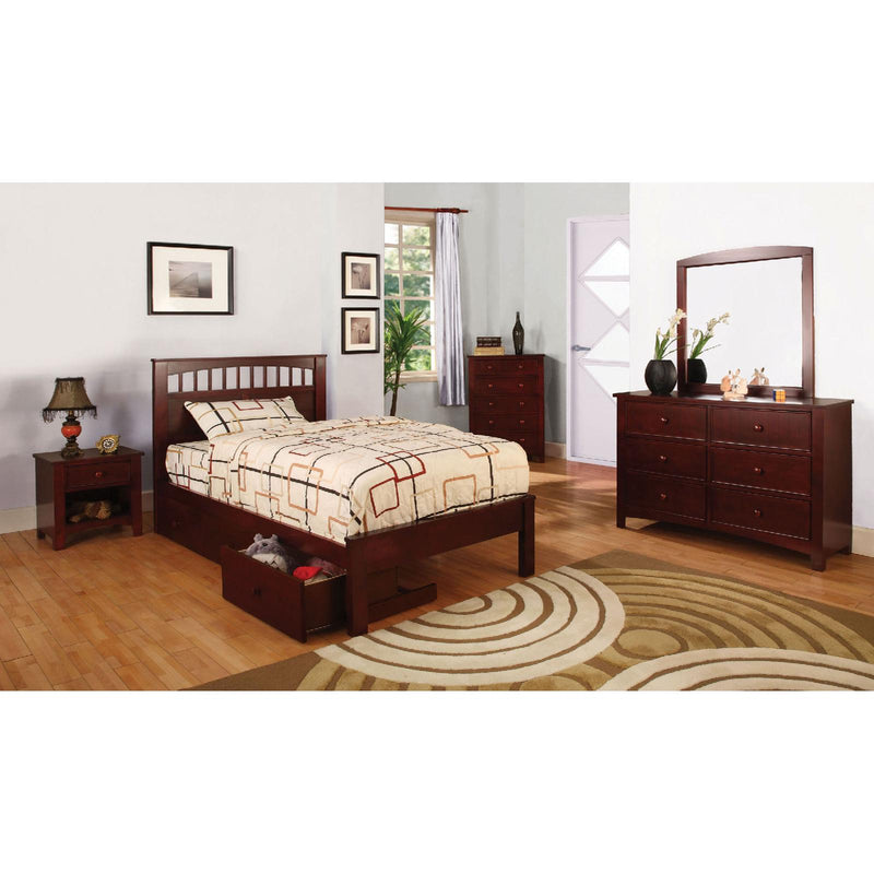 Furniture of America Kids Beds Bed CM7904CH-T-BED IMAGE 3