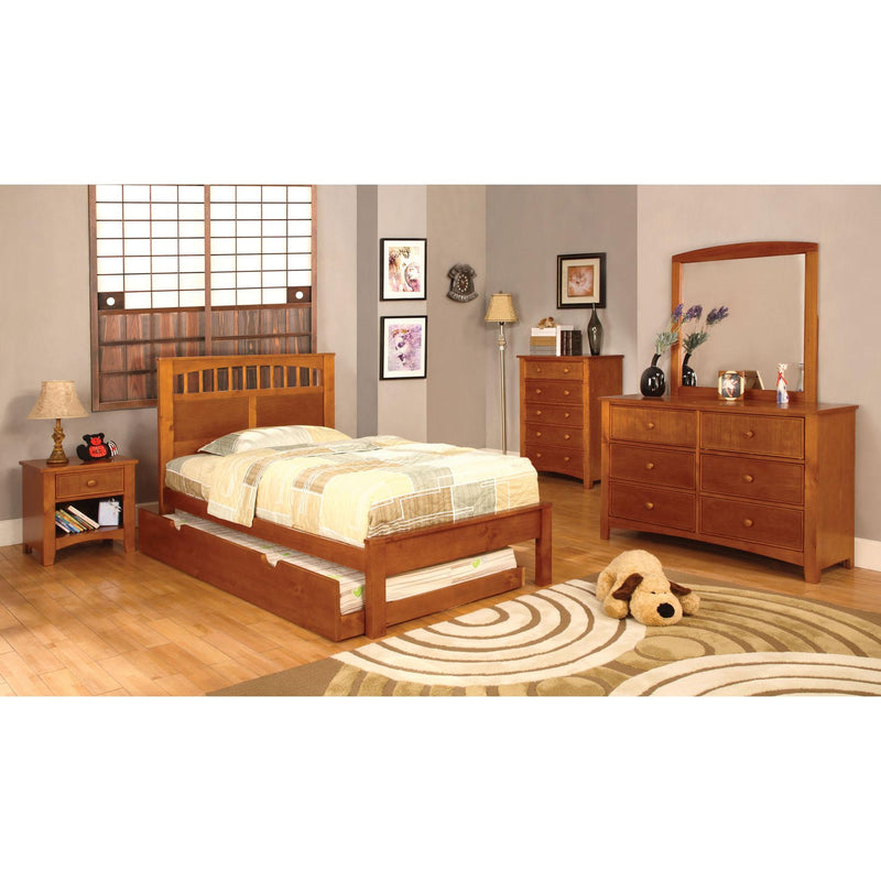 Furniture of America Kids Beds Bed CM7904OAK-F-BED IMAGE 3
