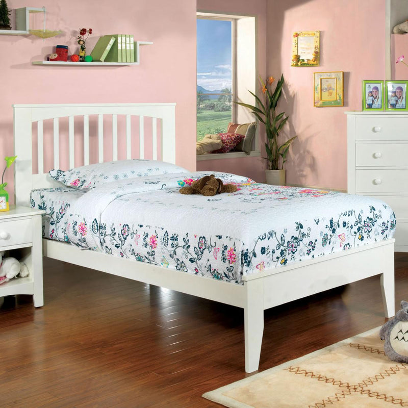 Furniture of America Kids Beds Bed CM7908WH-F-BED IMAGE 1