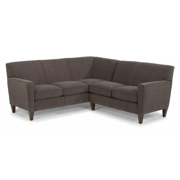 Flexsteel Digby Leather 2 pc Sectional 3966-33-28-023-02 IMAGE 1