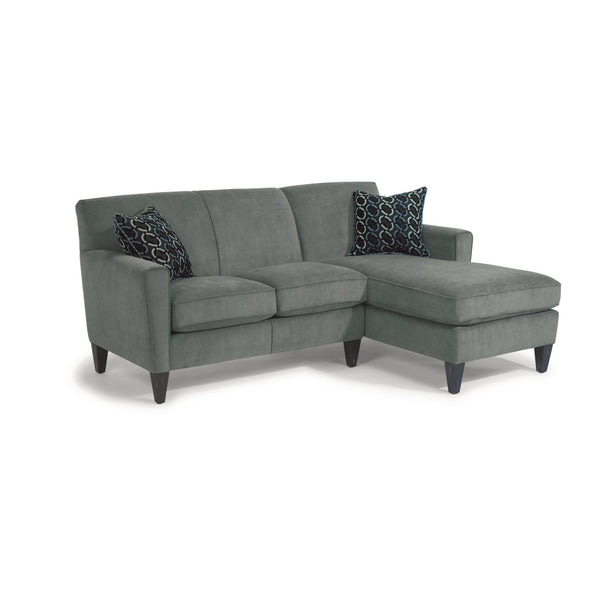 Flexsteel Digby Fabric 2 pc Sectional 5966-27 551-40/5966-26 551-40 IMAGE 1