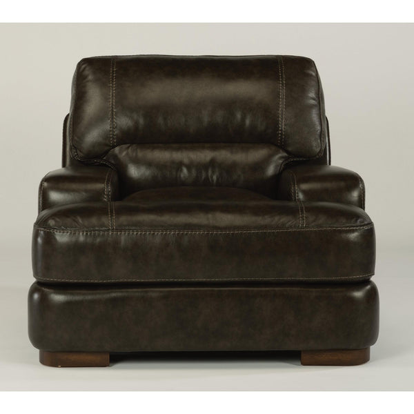 Flexsteel Jillian Stationary Leather Chair 1413-10-204-02 IMAGE 1