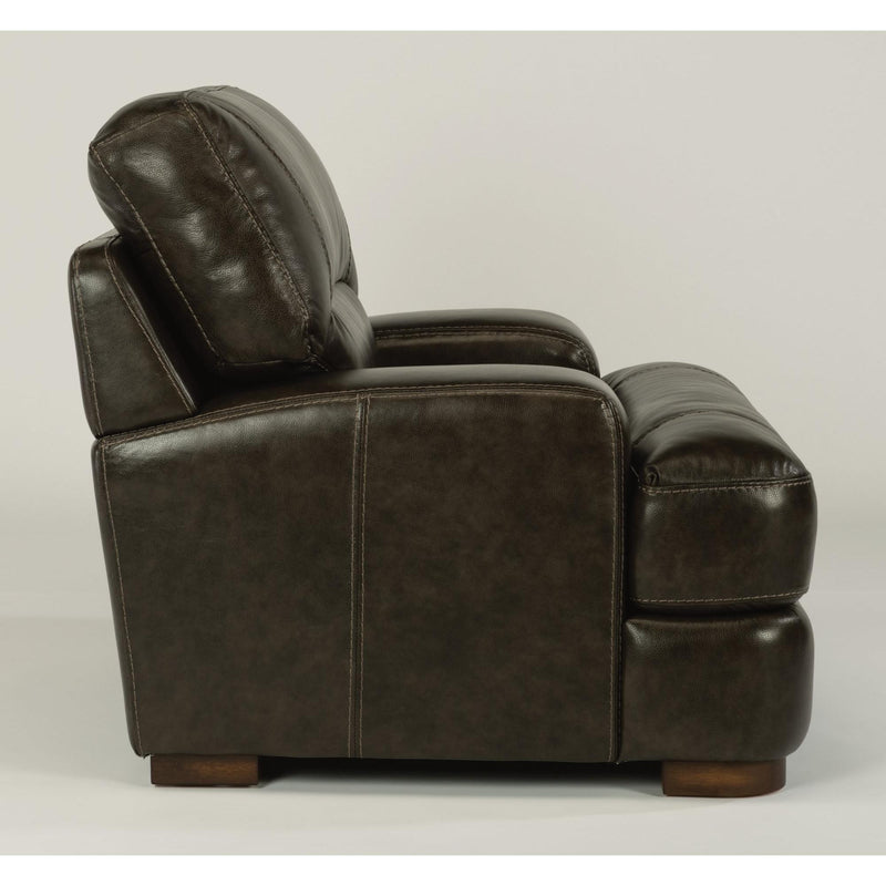 Flexsteel Jillian Stationary Leather Chair 1413-10-204-02 IMAGE 2